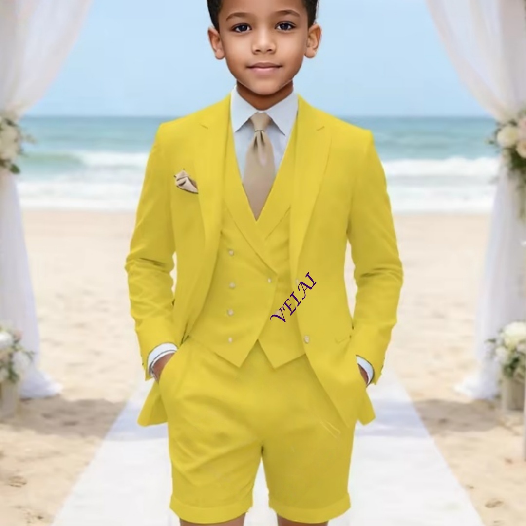 Event & Party Supply - بدلة كلاسيكية مخصصة للأولاد من 3