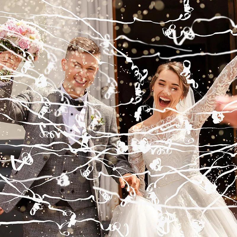 2/15 قطعة انفجارات النثار المر - مراجعة Confetti Cannon Tube وسعره