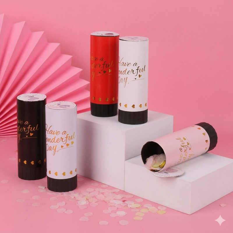 مدافع الكونفيتي المحمولة باليد - مراجعة Confetti Cannon Tube وسعره