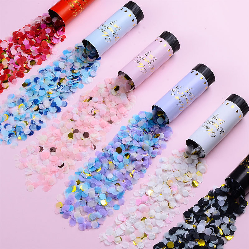 مدافع الكونفيتي المحمولة باليد - مراجعة Confetti Cannon Tube وسعره